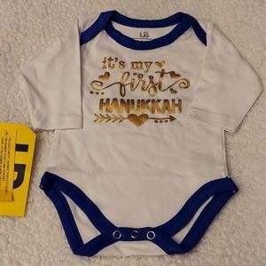 Its my first Hanukkah body suit